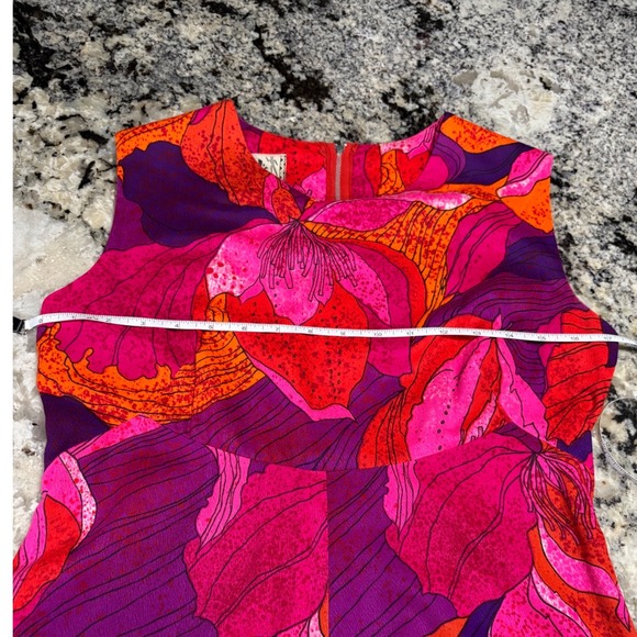 Vintage Mr. D's Kailua Kona‎ Hawaii Floral Maxi Dress Sleeveless - Picture 5 of 9